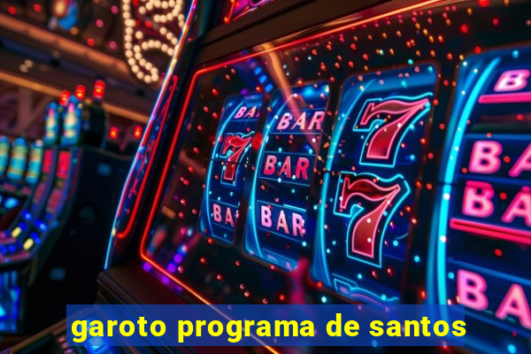 garoto programa de santos